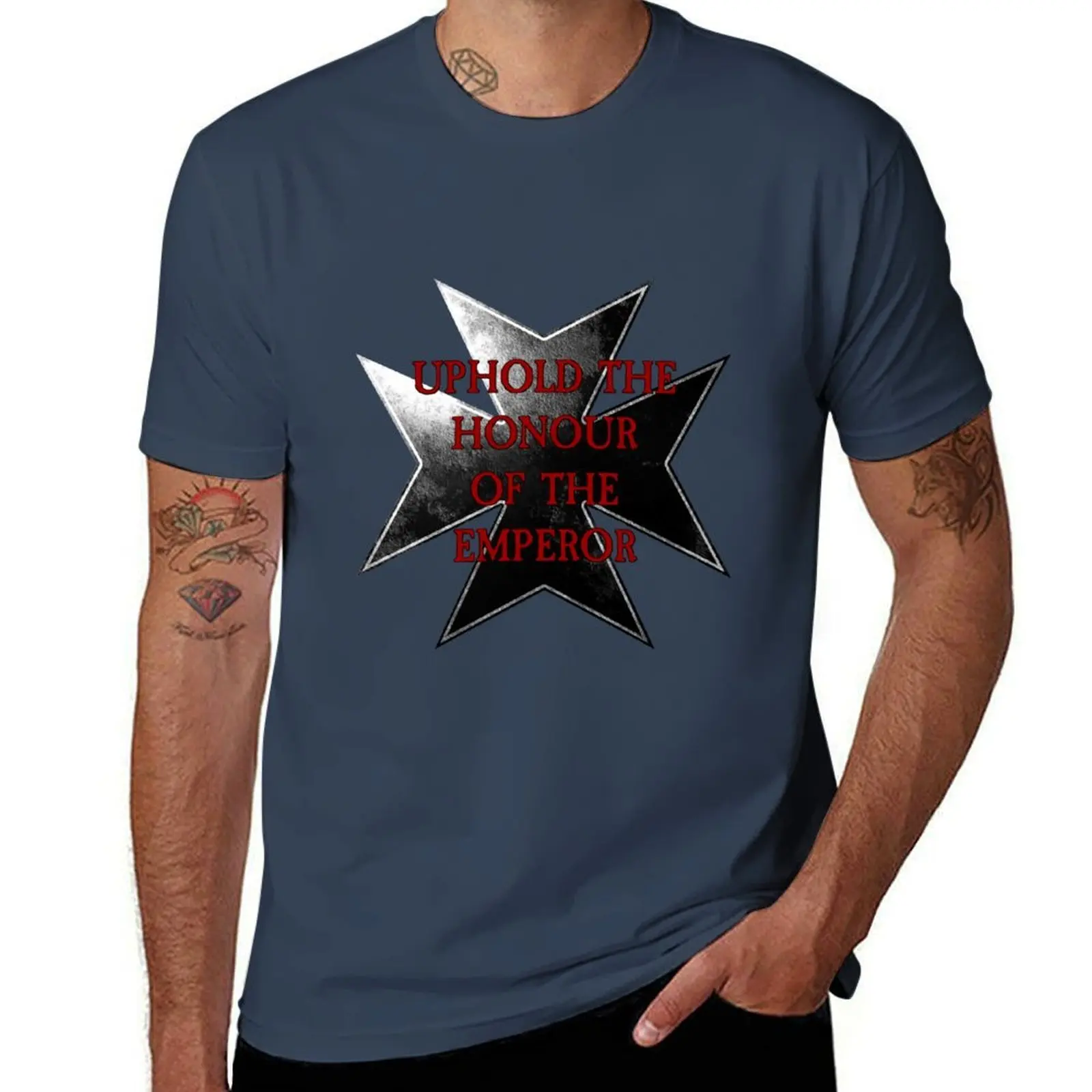 Templar Vow - Uphold the Honour of the Emperor! T-Shirt Water Resistant Casual T-Shirt