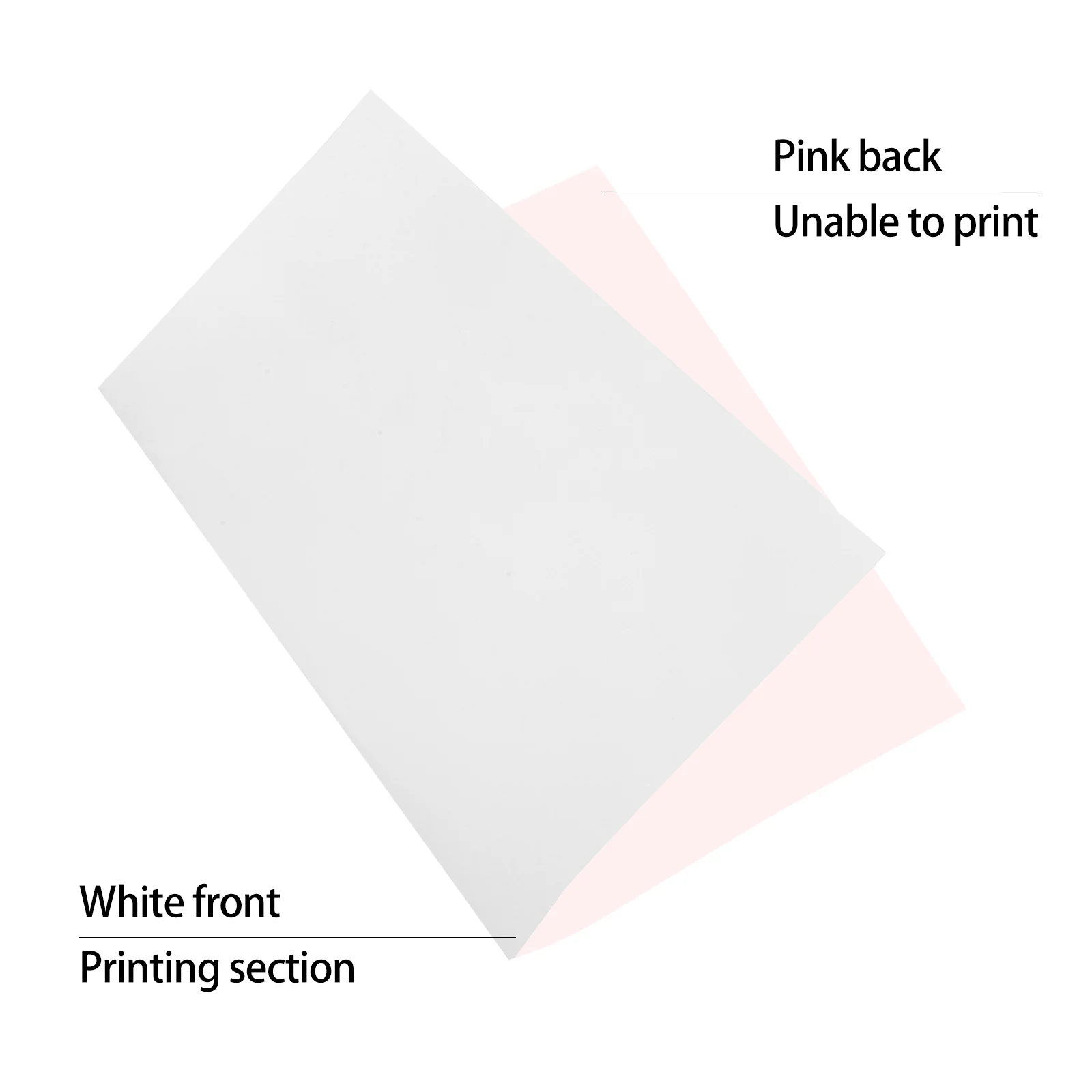 A4 Paper Sublimation White Tshirt Transfer Paper Print Ion On Fabric Clothes T-Shirt For Printer DIY Craft Supplies