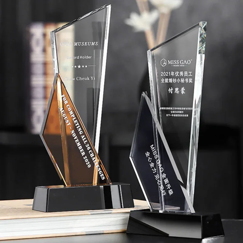 

Customized Souvenirs for Sports Events, Collectible Crafts, High-grade Crystal Trophy, Sport Company Award, Home Decoration, 1Pc