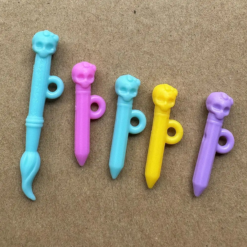 Monster-Puppen-Zubehör, Ohrringe, DIY-Puppenspielteile, modische Puppendekorationen