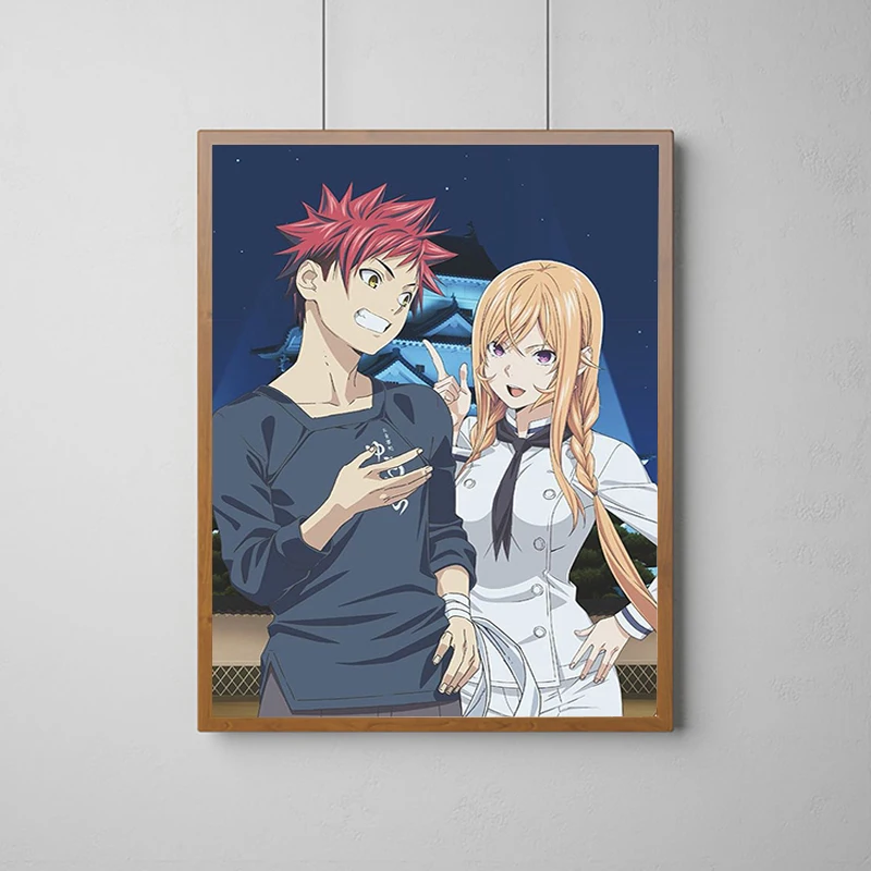 

Decorative Prints Wall Painting Shokugeki No Souma Home Decore With Free Shipping Poster Cute Room Decor Canvas Art Posters