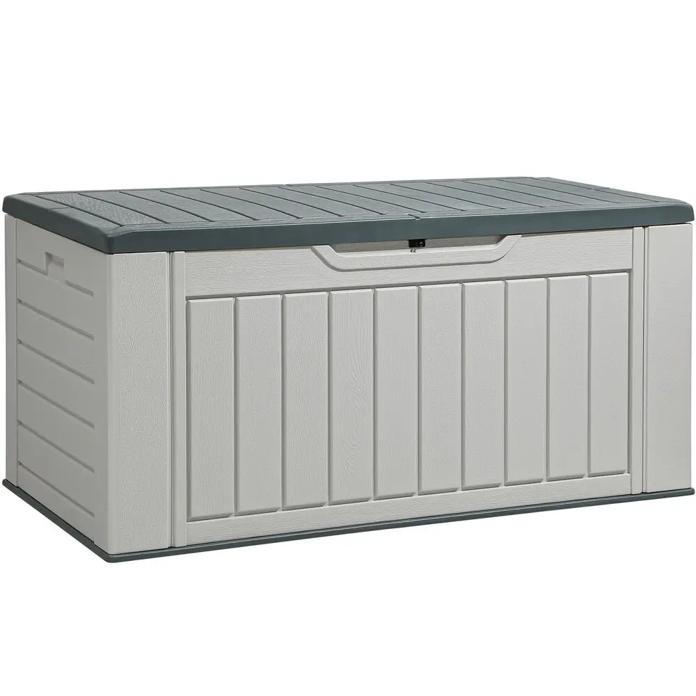 

160 Gallon Large Deck Box Outdoor Storage Box for Patio Furniture Cushions