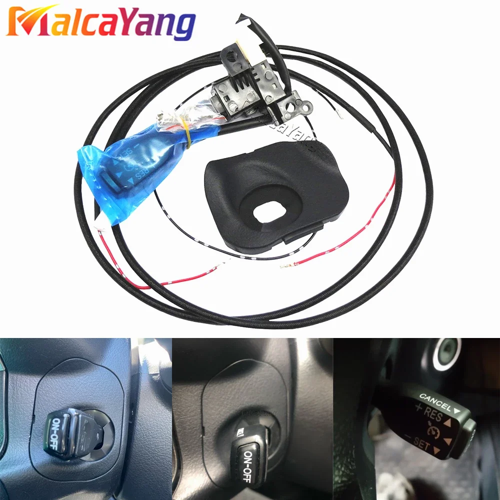 New Steering Wheel Cover 45186-06300-C0 Handle Cover Cruise Control Switch 84632-34017 84632-34011 For Toyota Camry 2011-2016