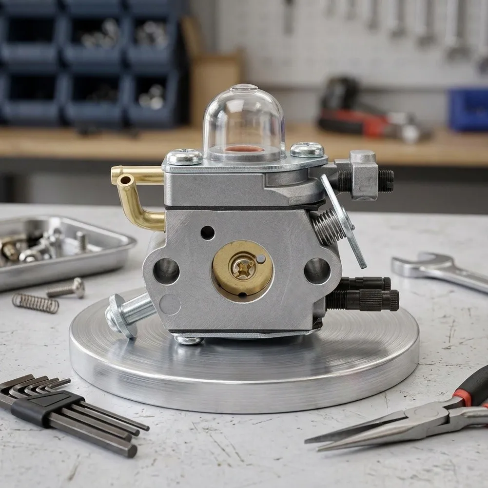 Metal Carburetor Kit for Echo 2155 and For Zama C1U-K43B Blowers with 10x10x2 cm Package Size and Silver Color Finish