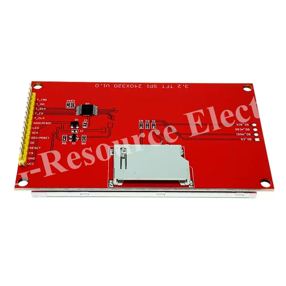 (1pcs) 3.2-inch SPI serial port TFT liquid crystal display module ILI9341, driving LCD touch screen, 240*320