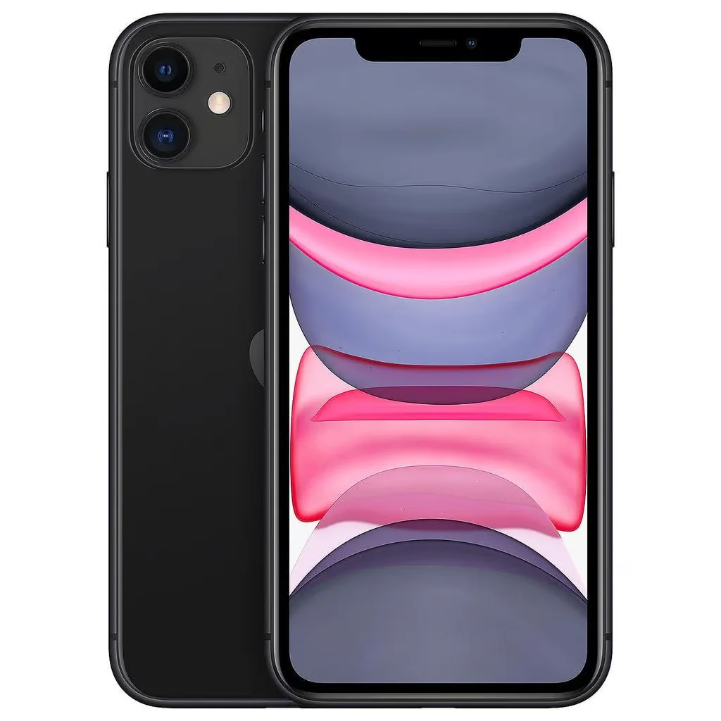 Telefono cellulare originale Apple iPhone 11 sbloccato 96% Nuovo display Retina liquido 64/128 GB Doppia fotocamera Face ID Telefono cellulare