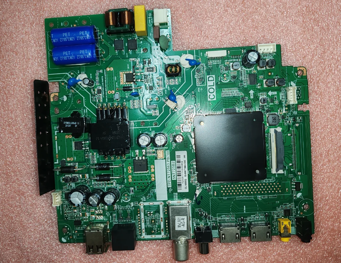 TPD.NT72563.PB788  5NT725B2  LED TV motherboard work good Physical photos, tested well