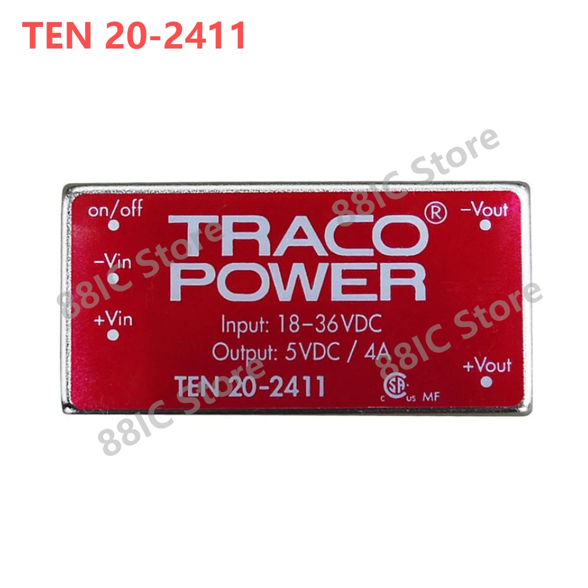 NEW TEN20-2411 TRACO Power Isolation Module Brand-new original TEN 20-2411 DC converters