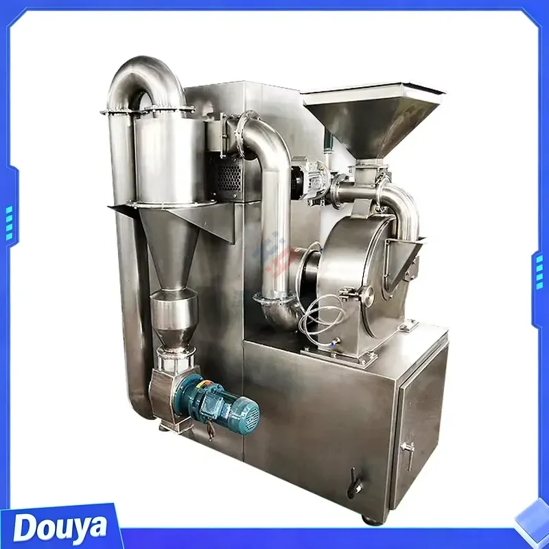 Moringa Leaf Turmeric Root Universal High Capacity Multifunctional Stainless Steel Motorized Grinding Machine Spice