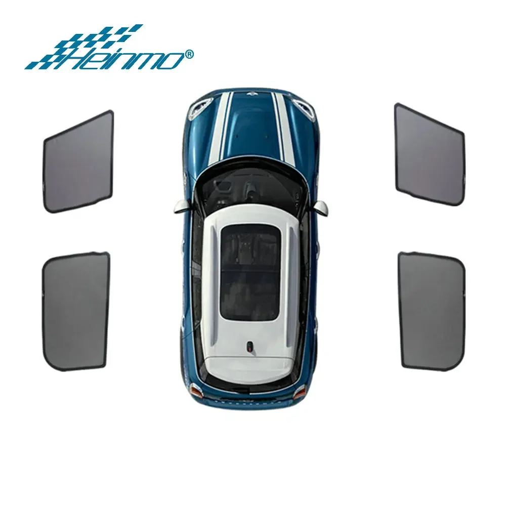 Car Sunshade Cover Left Right Window Sun Shade Insulation Decoration Accessories For Mini Cooper F54 F55 F56 F60 R60 Countryman