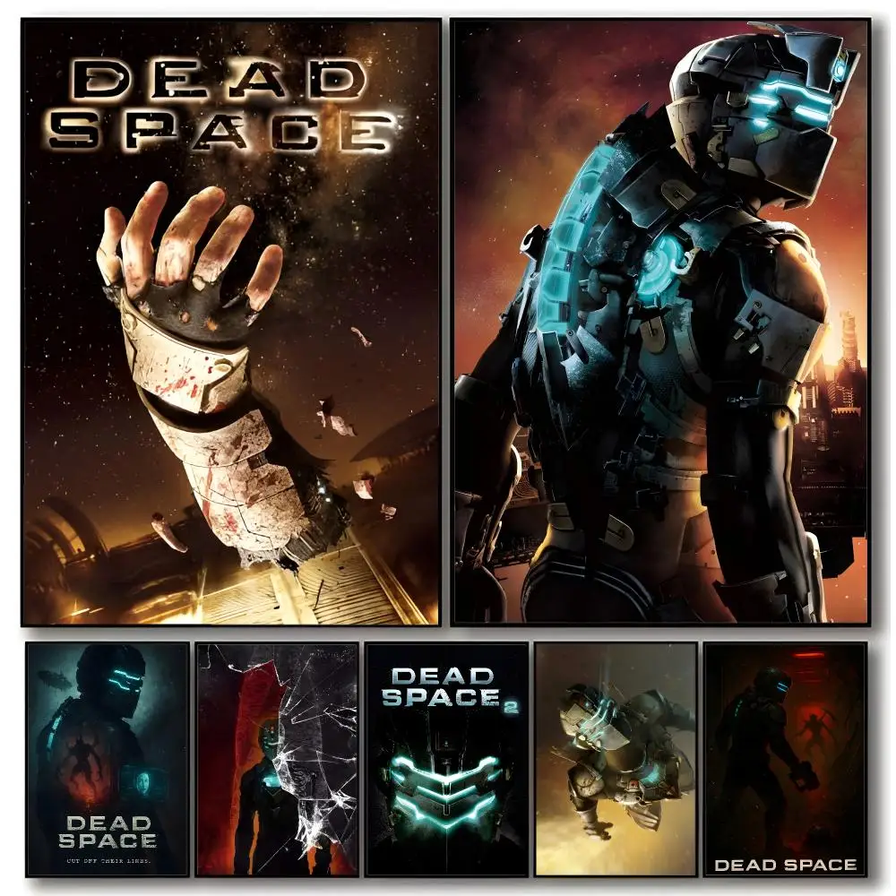 Survival Horror Game Dead Space Poster Aesthetic Dorm & Bedroom Wall Art Decor