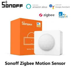 SONOFF-Detector de movimiento SNZB-03 Zigbee 3,0, eWeLink ZBBridge a través de Control inteligente, funciona con Alexa y Google Home