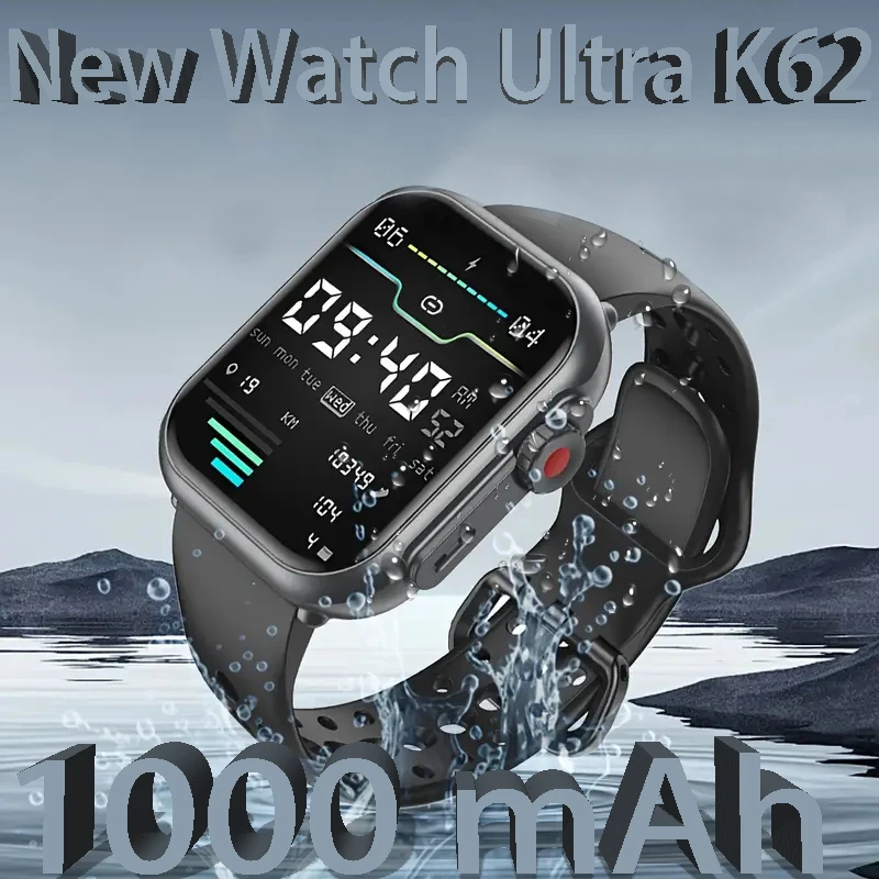 

Для Huawei Xiaomi Смарт-часы Мужчины Женщины 1,85-дюймовый HD AMOLED Полный сенсорный экран IP68 Водонепроницаемые Bluetooth-вызовы SmartWatch 2025 Новинка