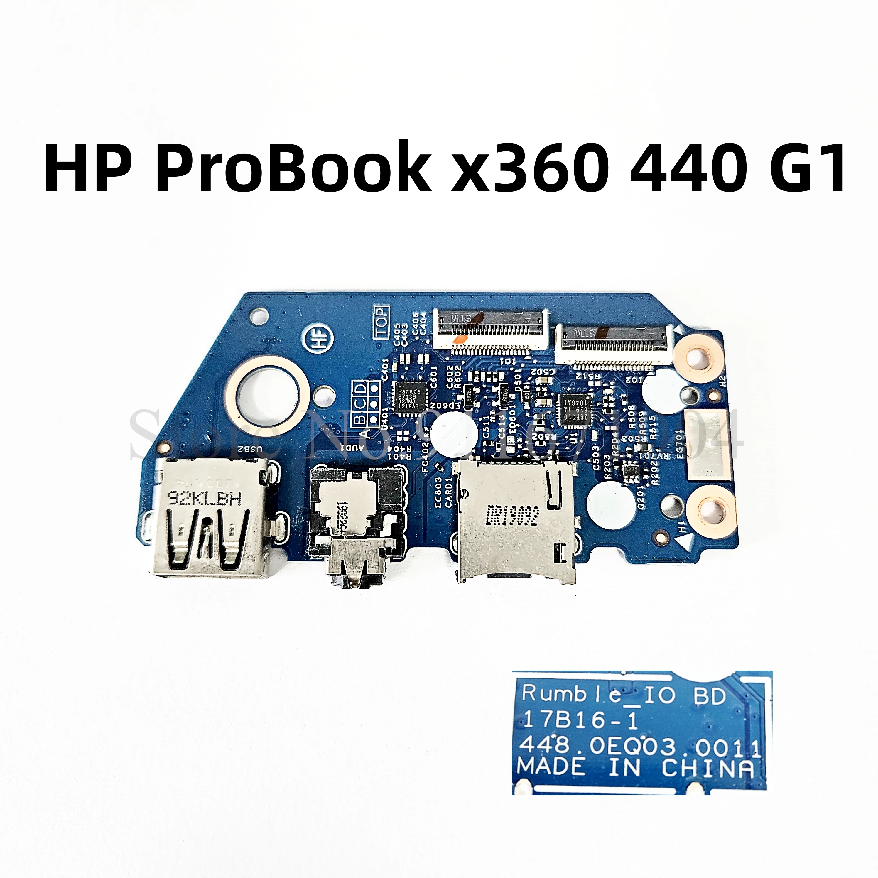 For HP ProBook x360 440 G1 USB Audio board 17B16-1 448.0EQ03.0011 4550EQ03001 FFC cable 450.0EQ0B.0001 450.0EQ04.0011