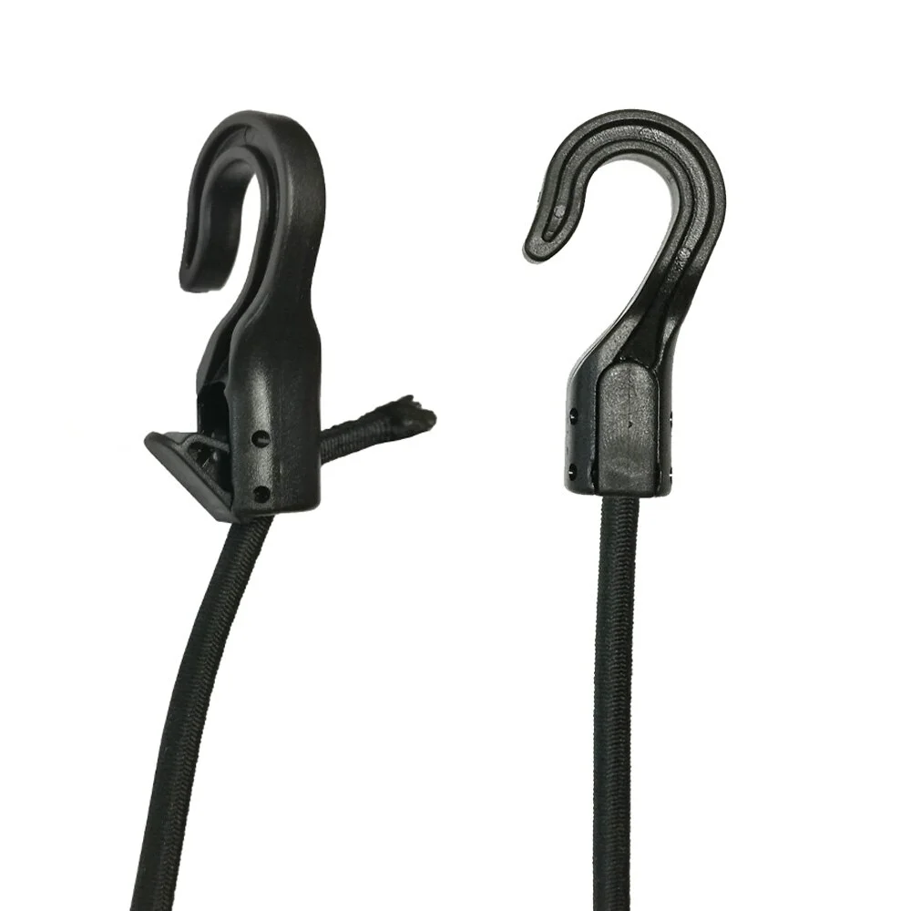 Ganchos de cordón de extremo abierto, hebilla de cuerda de motocicleta, barco a presión, tienda de campaña, gancho para Bungee Shock, correas elásticas de cuerda Bungee, 6mm, 10 piezas