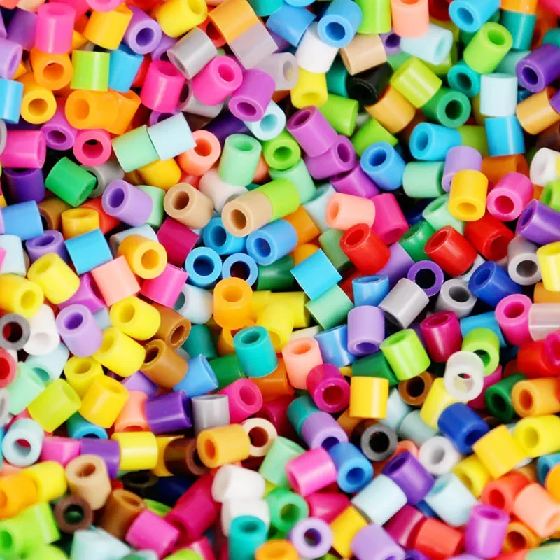 500pcs Fuse Beads Colourful 5mm Perler Iron Beados Hama Beads Kids Education Diy Toys 100% Quality Guarantee New Diy Toy