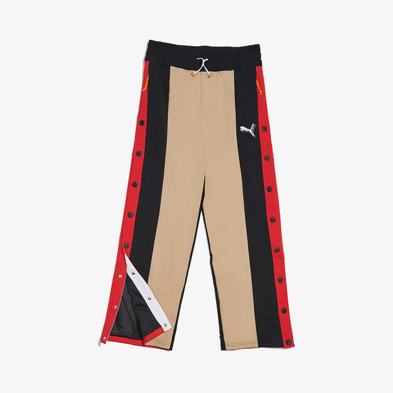 

Puma оригинальные новые женские свободные цветные спортивные брюки на шнуровке, повседневные брюки 532498-01
