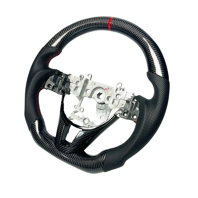 Personalized and durable leather carbon fiber steering wheel suitable for Mazda 3 mx30 CX30 series