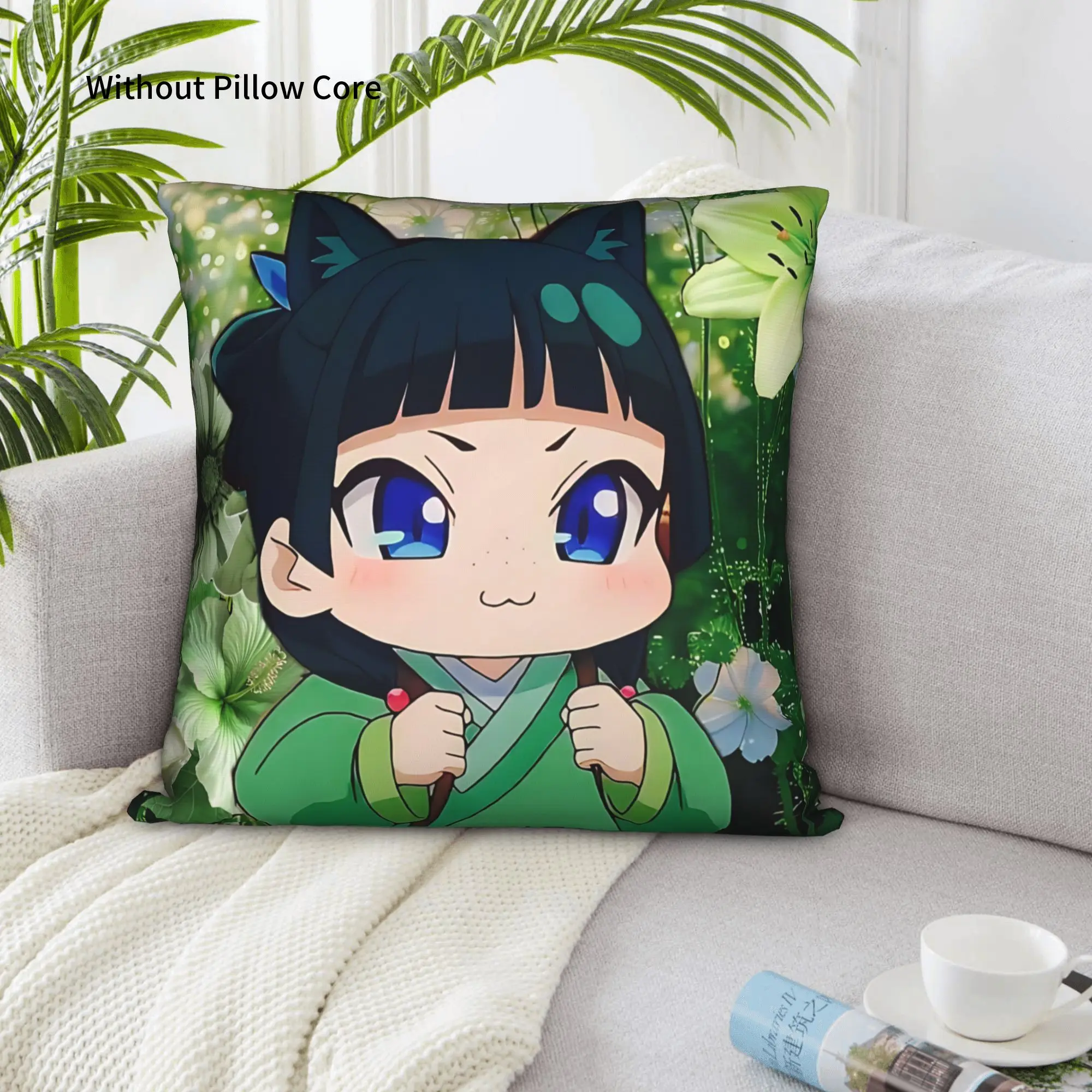 1PC The Apothecary MAOMAO Pillow Case Home Decor Items Double-Sided Printing  Sofa Cushion Bedroom Bedside Pillow