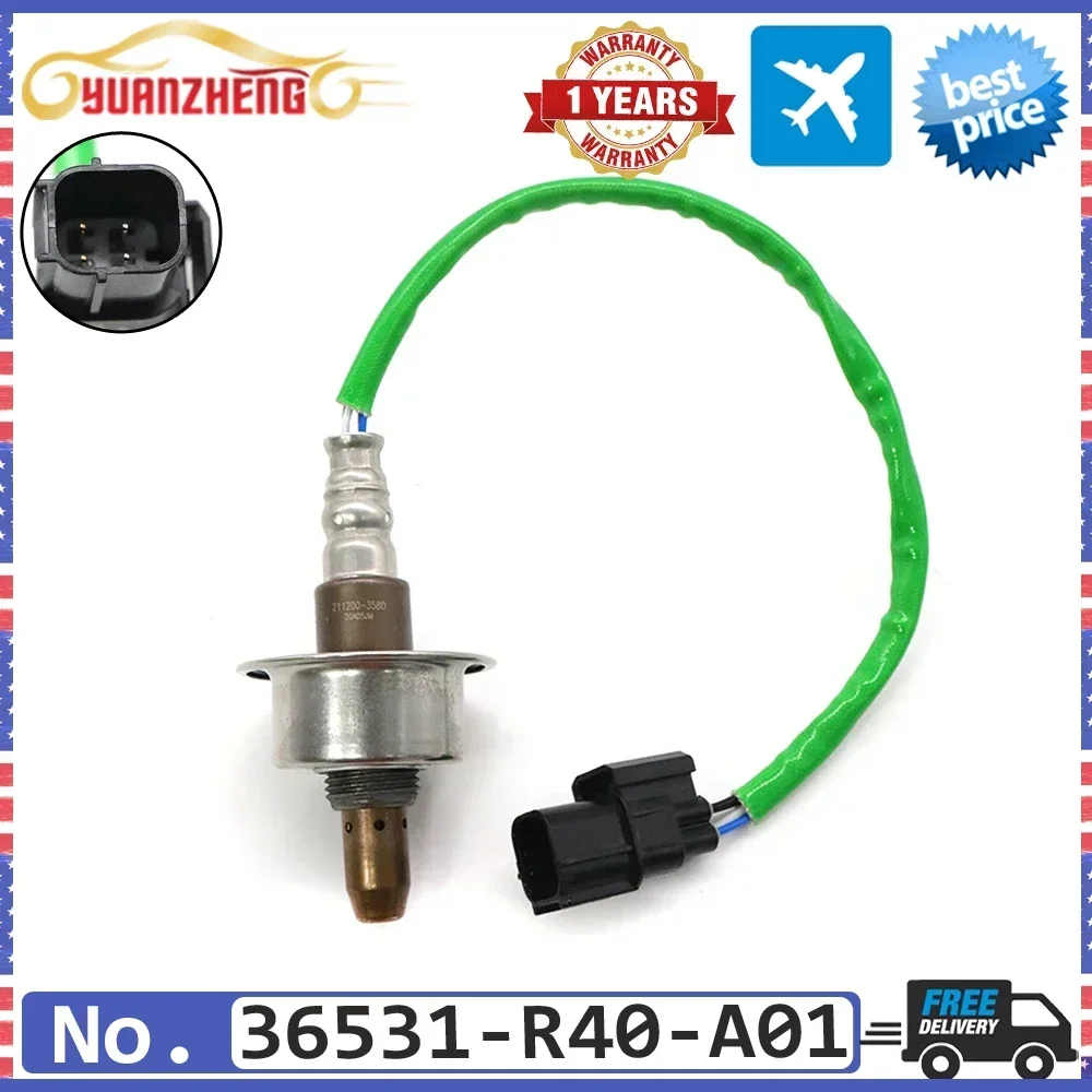

NEW Upstream Air Fuel Ratio Lambda O2 Oxygen Sensor 36531-R40-A01 For Honda Accord CR-V Acura TSX 2.4L 2008-2014 234-9091