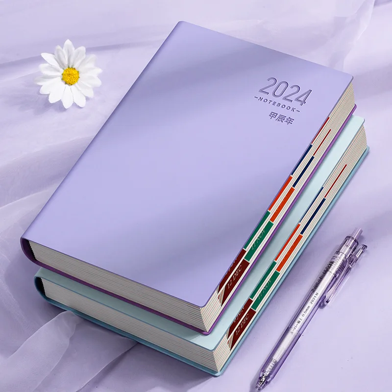 2024 Schedule, Business Work Notebook, Efficiency Manual, Self Discipline Check in Daily Plan, Wholesale Customization