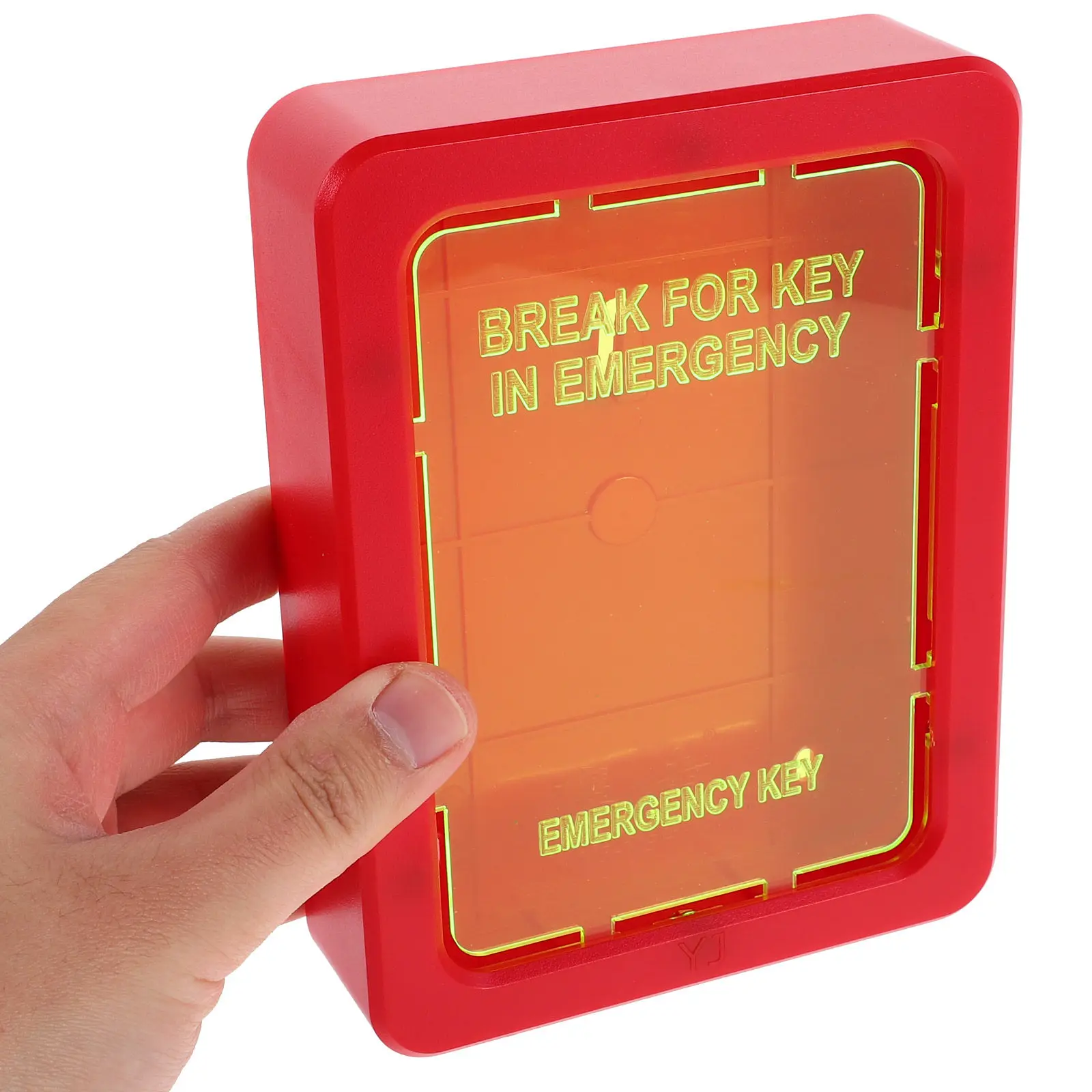 Outdoor Emergency Key Lock Box Wall Mounted Fire Rated Security Lockbox for Schools Rentals Elevator Break Glass Release Safety
