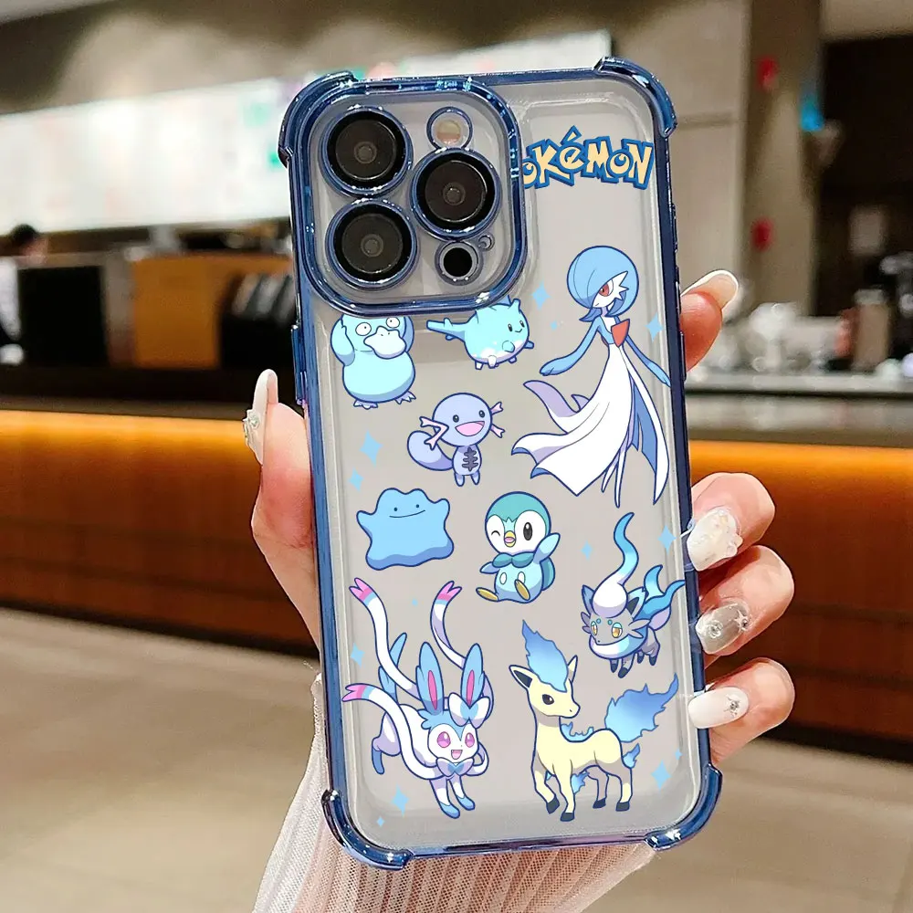 Sylveons Eevees Gengars Anime P-Pokemons Case For Xiaomi 17T Pro 15T 14T 15 14 Poco F7 F8 Ultra M7 M8 X6 X7 X8 Pro Max 5G Cover view 6