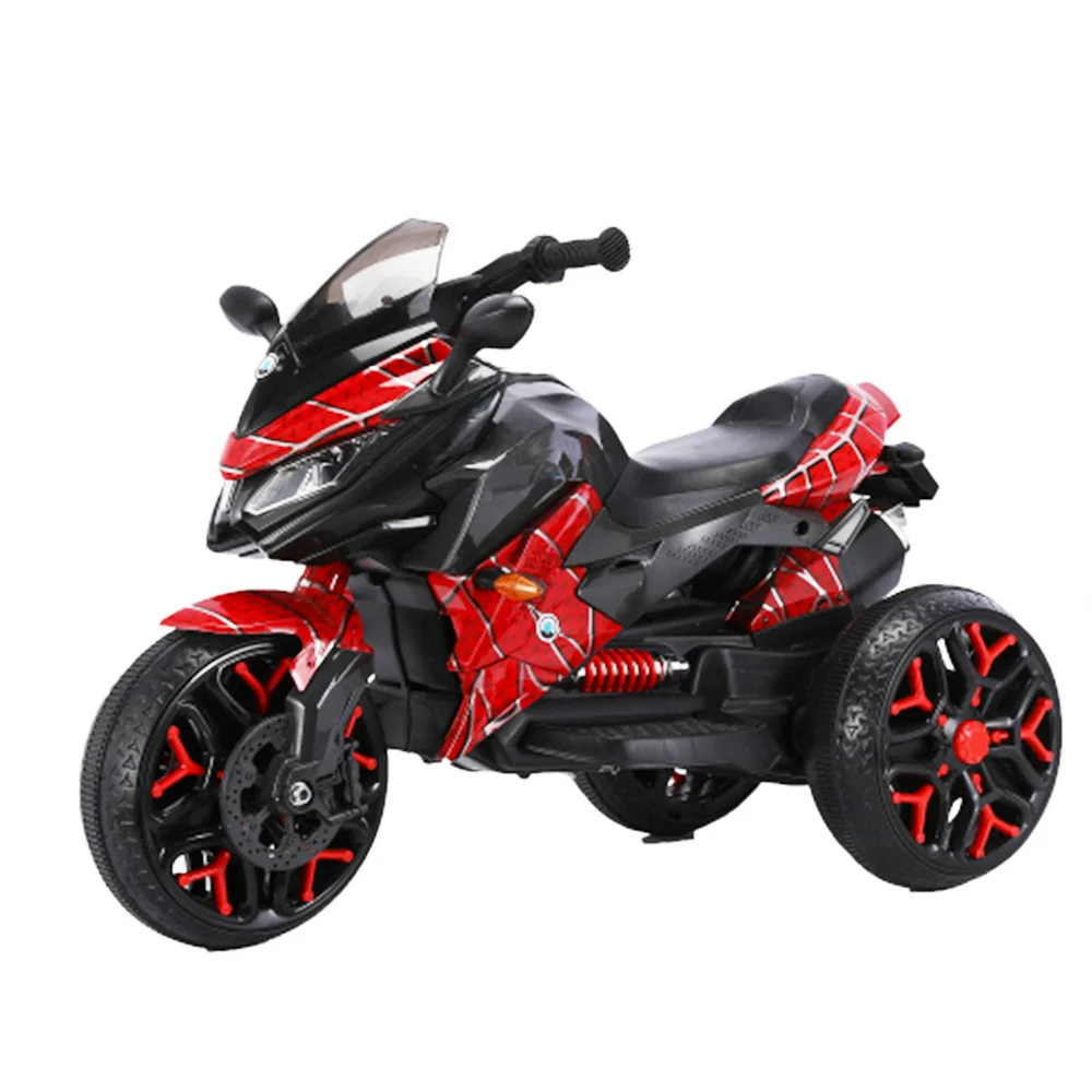 

3-колесный электрический мотоцикл 12 В Детские игрушки мотоцикл Детский электромобиль электрическая езда на игрушках для 3 4 5 6 лет Подарок для мальчиков и девочек