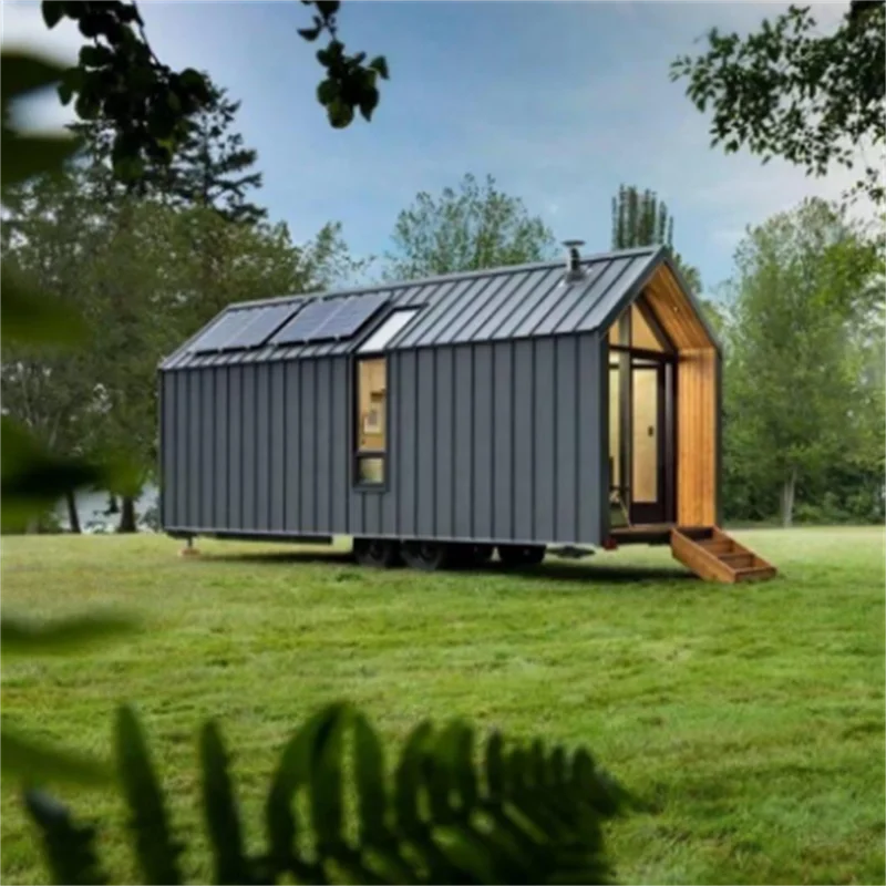 Mobile Prefab House Portable Homes with Factory Direct Price Garden House Light Steel Villa Prefab House Modern