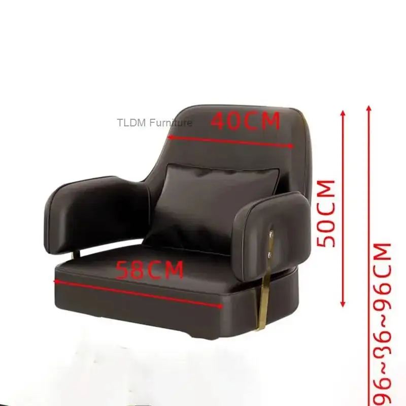 Aesthetic Elegant Barber Chair Modern Space Saving Professional Mdoern Chairs Design Simple Taboret Kosmetyczny Salon Furniture