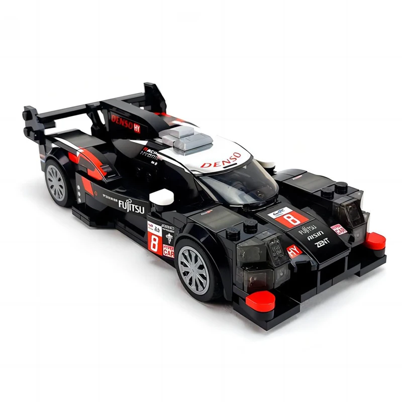 290PCS MOC Speed Champion Rally Off-Road Racing City Sports Car Model Building Blocks Technology Car DIY Children's Toy Gift