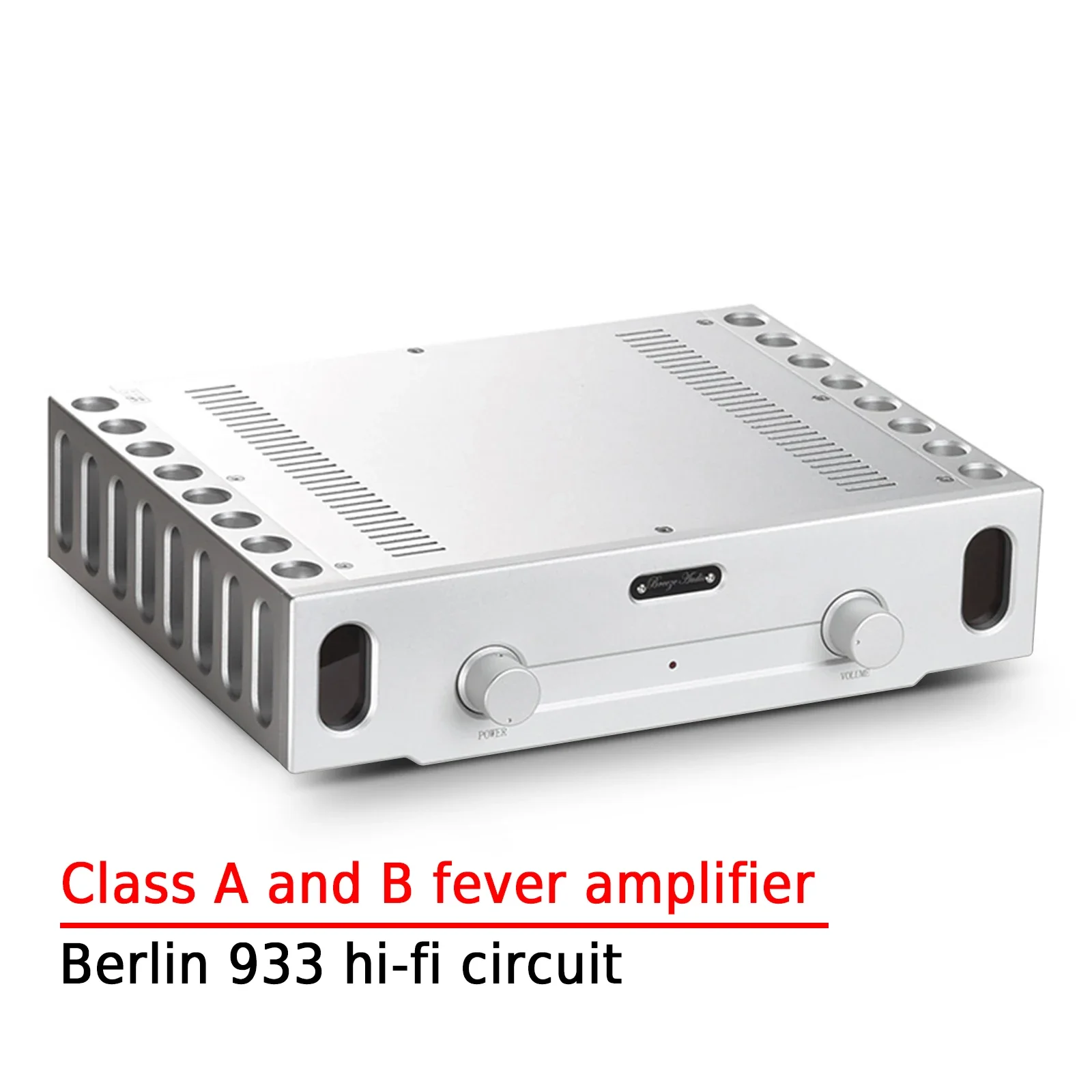 

AMXEKR Berlin 933 HI-Fi Circuit Transistor Power Amplifier Classic 240w*2 Class A and B Fever Power Amplifier