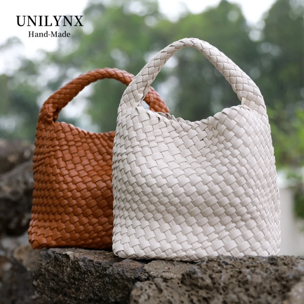 2024 Fashion Leather Handbags for Women CasuaL side bag for women  Large women's Woven tote bag Crossbody Bags