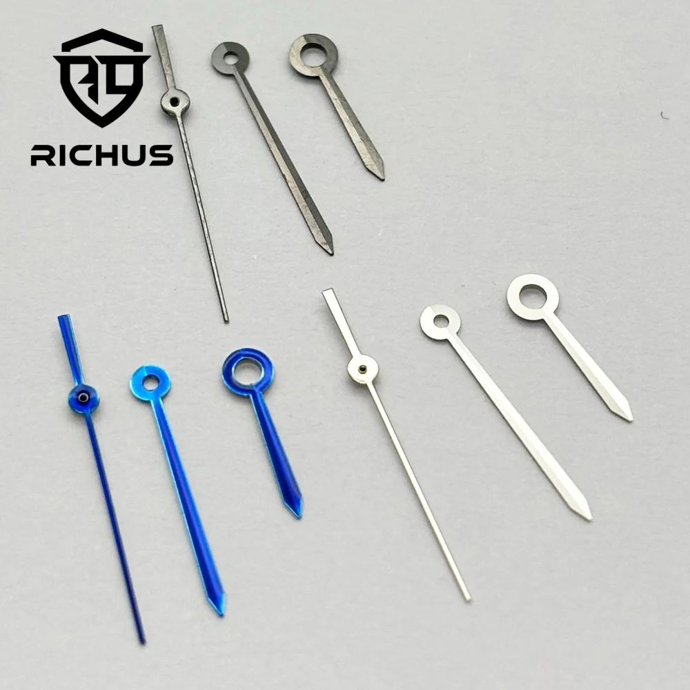 RICHUS Pointed Pencil Watch Hands 11mm X 11mm X 7.5mm Compatible with NH35 NH36 ETA2824 2836 Miyota8215-DG Movement