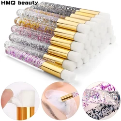 50/100PCS Eyelash Cleaning Brush Lash Shampoo Brushes Nose Pore Blackhead Remover Deep Brush For Eyelash Extensions Makeup Tools