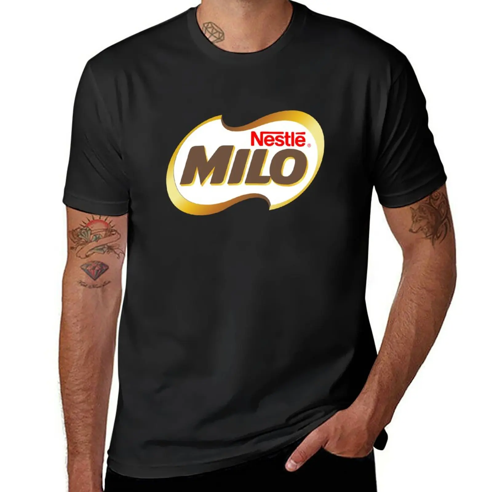 New Nestle Milo T-Shirt black t shirt plus size tops oversized t shirt plus size t shirts plain shirts men