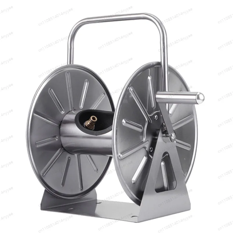 

Garden Hose Reel Cart with Auto Rewind, Heavy Duty Water Hose Roller for Yard Lawn Car Washing, Mobile Storage Organizer