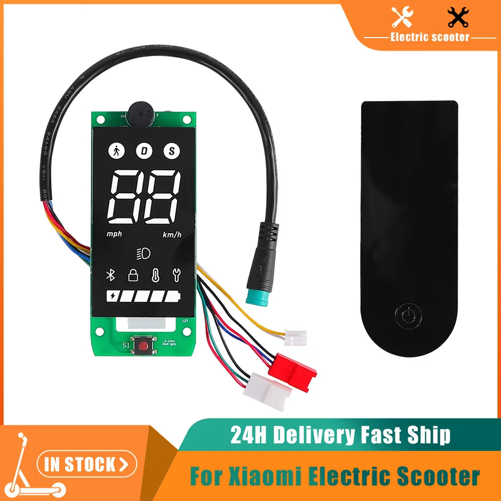 

Dashboard For Xiaomi 4 Lite (2nd Gen) Electric Scooter Display Instrument Circuit Board Kickscooter Replacement Parts