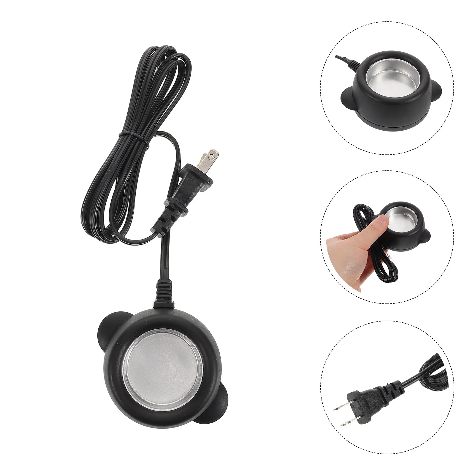 

Mini Hot Melt Glue Pot Adjustable Temperature for DIY Crafts School Handicraft Teaching Electric Hot Glue Melting Pot
