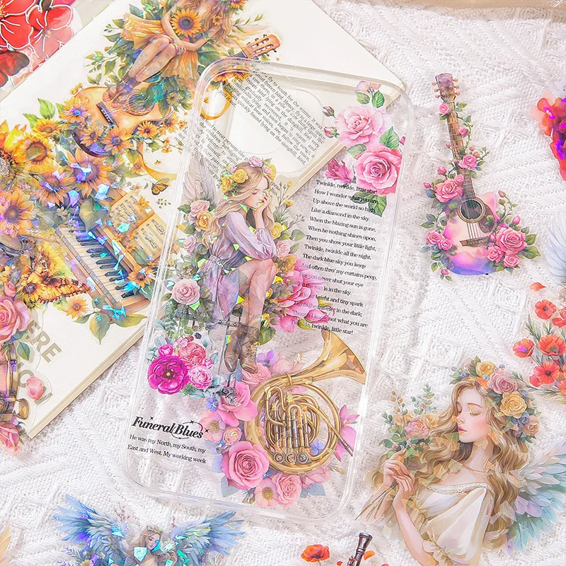 ملصقات زخرفية جمالية لسكرابوكينغ ، 10 أو ، ملصقات برونزية ، مادة سكرابوكينغ ، للألبوم والمذكرات