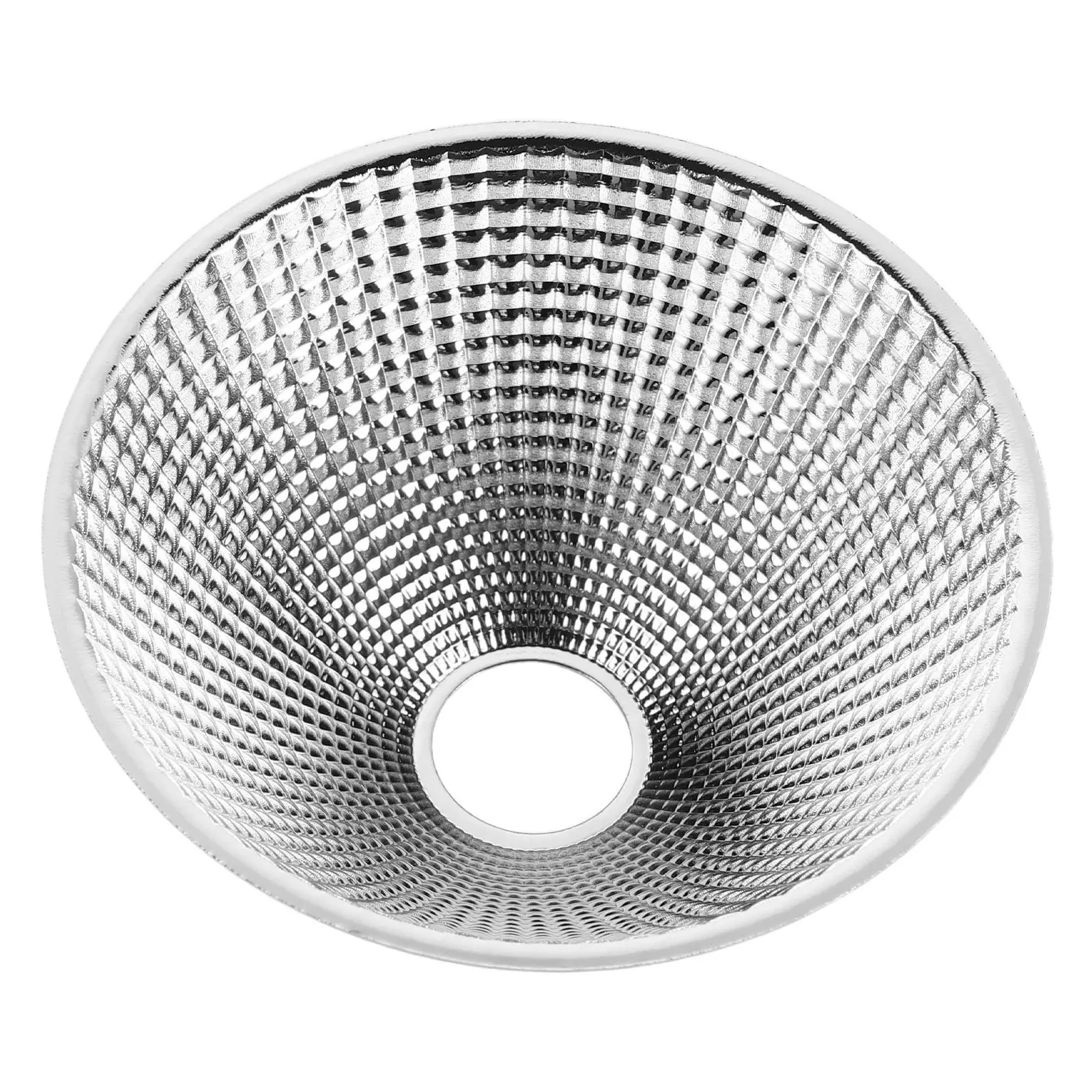 LED Aluminum Light Reflector Cup Flashlight Replacement Reflector Part Spotlight Fixture Shade Indoor Precision Lighting