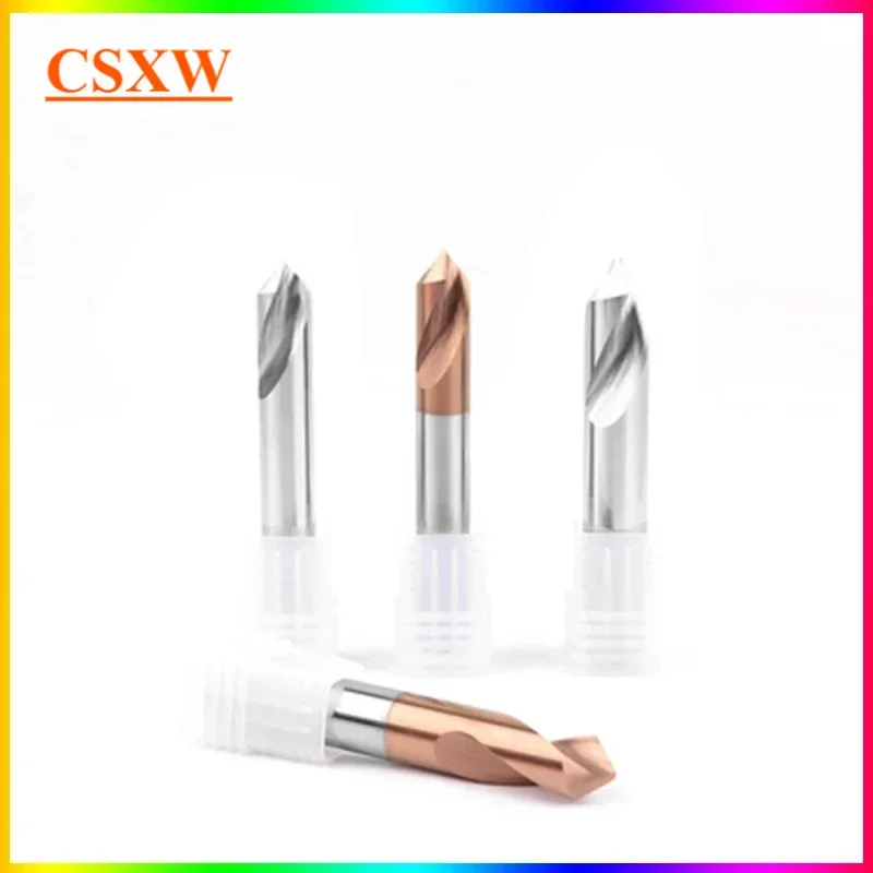 

NEW chamfering drill 2 flute hrc55 90 degree 1mm - 12mm 1.5mm 2.5mm 2mm 4mm 6mm 8mm 10mm 12mm Solid Carbide Chamfer end mills