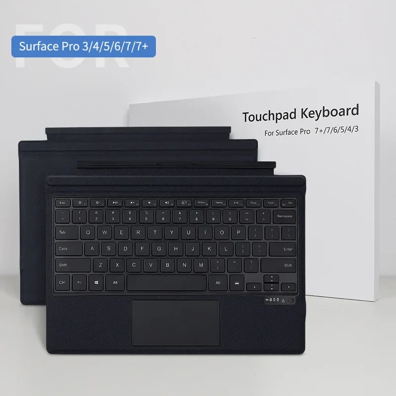 

Surface Pro 8 Keyboard Backlight RGB Keyboard for Surface Pro 8 13 inch Detachable Wireless Surface Pro X Keyboard with Trackpad