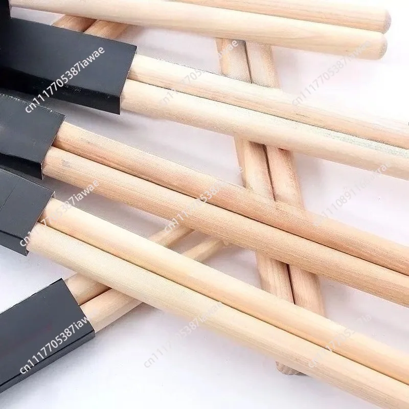 5A/5B Hickory Wood Drumsticks Pair Drum Sticks Jazz Drum Set Practice Mallets Wooden Hammers for Beginners