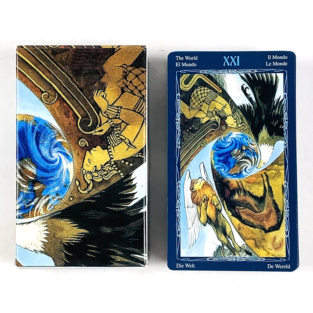 Nuevas cartas de Tarot, cartas de juego de reunión familiar, edición de adivinación de visiones en inglés, juegos Borad, Halloween, regalos de navidad