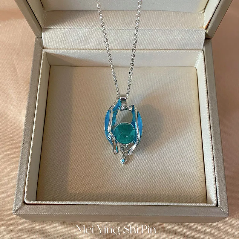 

Genshin Impact Focalors Fashionable and High-end Necklaces with The Same Style As Popular Game Characters Fashion Cool Jewelry