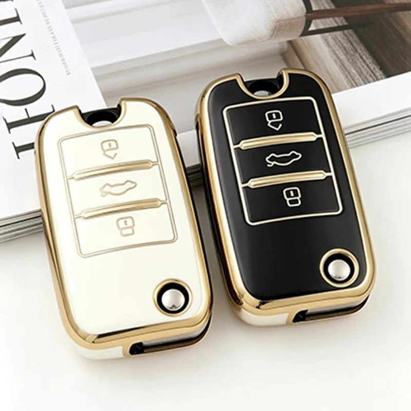 Auto-Schlüsselhülle für Roewe RX5 MG3 MG5 MG6 MG7 MG ZS GT GS 350 360 750 W5 TPU Autoschlüssel-Etui Schutzhülle Tasche Halter