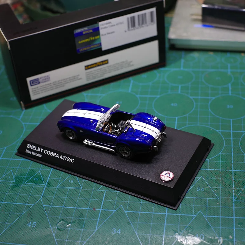 1/43 Scale SHELBY COBRA 427S/C Alloy Car Model