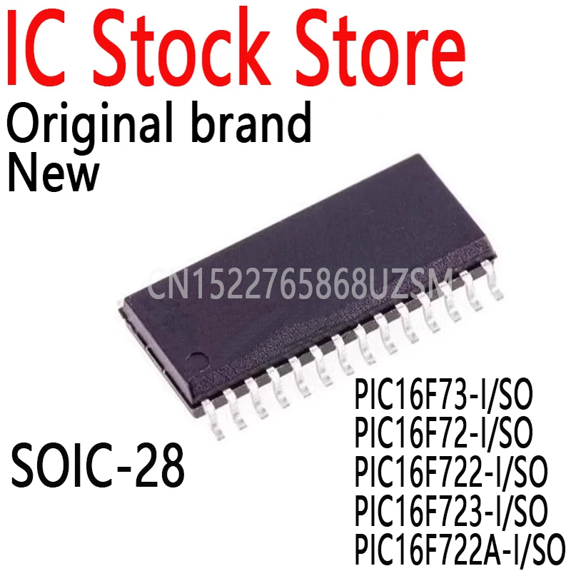 1PCS Package: SOIC-28 Microcontroller (MCU/MPU/SOC) IC Chip PIC16F73-I/SO PIC16F72 PIC16F722 PIC16F723 PIC16F722A