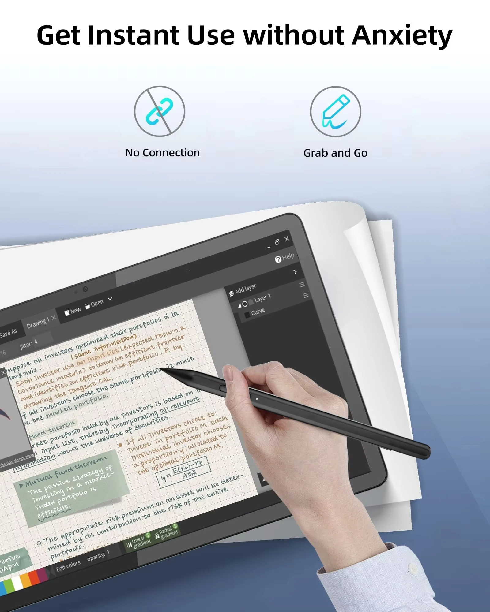 قلم USI 2.0 لجهاز Amazon Fire Max 11 اللوحي، قلم USI Chromebook لقلم Lenovo Chromebook Duet Pen، Acer Chromebook Spin 314 St